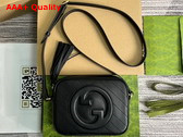 Gucci Blondie Small Shoulder Bag in Black Leather 742360 Replica