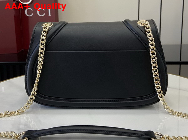 Gucci Blondie Small Shoulder Bag in Black Leather 815715 Replica