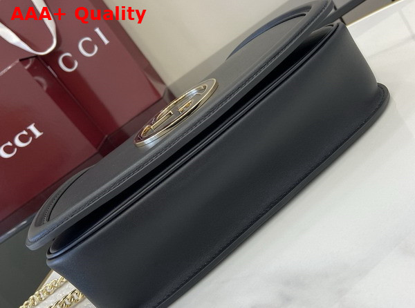 Gucci Blondie Small Shoulder Bag in Black Leather 815715 Replica