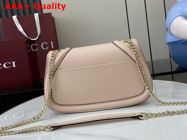 Gucci Blondie Small Shoulder Bag in Light Pink Leather 815715 Replica