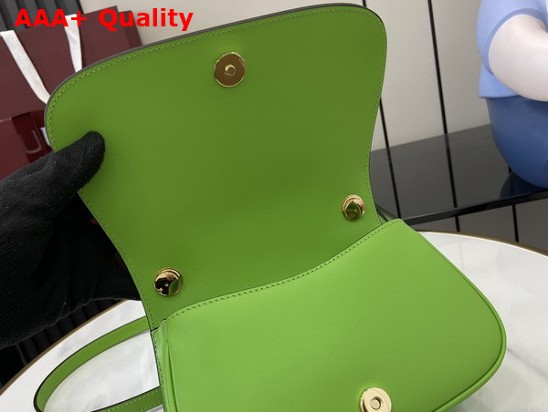 Gucci Blondie Small Top Handle Bag in Green Leather 815714 Replica