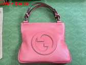 Gucci Blondie Small Tote Bag in Pink Leather 751518 Replica