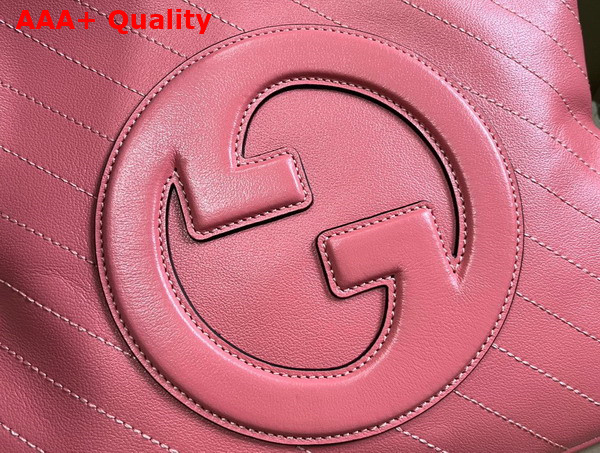 Gucci Blondie Small Tote Bag in Pink Leather 751518 Replica