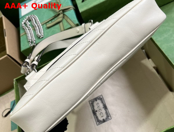 Gucci Blondie Small Tote Bag in White Leather 751518 Replica