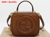 Gucci Blondie Top Handle Bag in Cuir Leather 744434 Replica