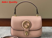 Gucci Blondie Top Handle Bag in Light Pink Leather 735101 Replica