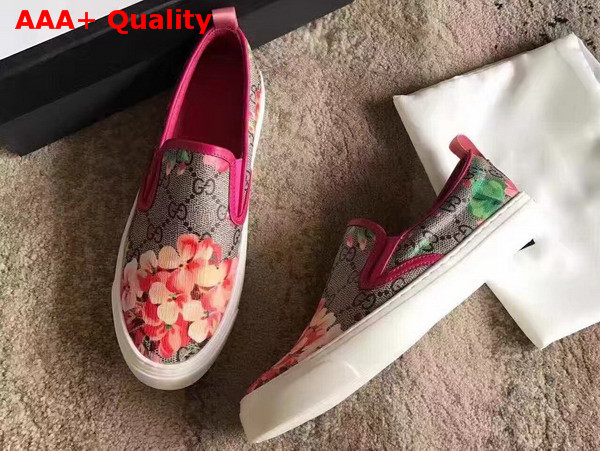 Gucci Blooms Print Slip On Sneaker Pink Replica