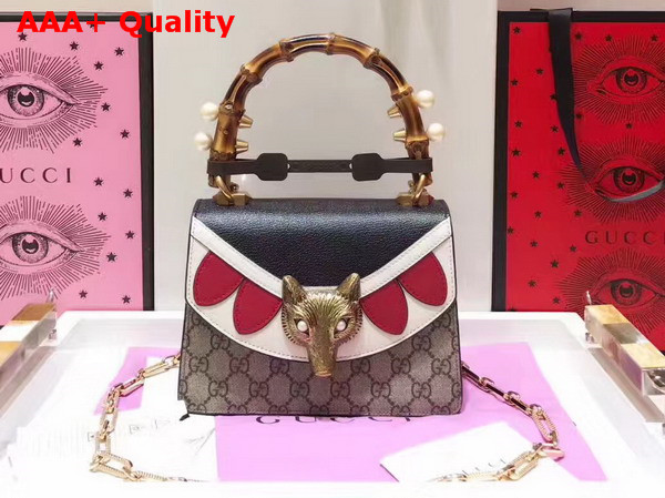 Gucci Broche GG Supreme Mini Bag Replica