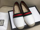 Gucci Canvas Espadrille in White