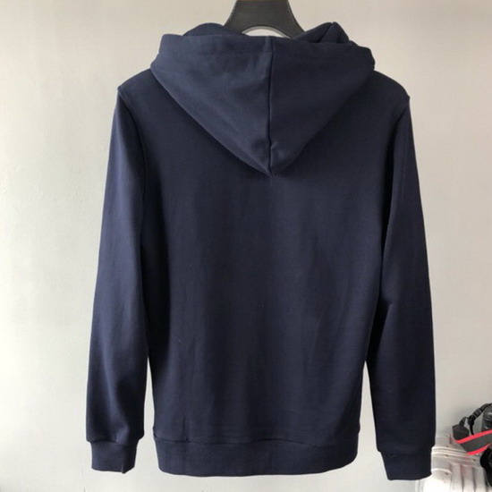 Gucci Cities Hooded Sweatshirt in Blue Cotton