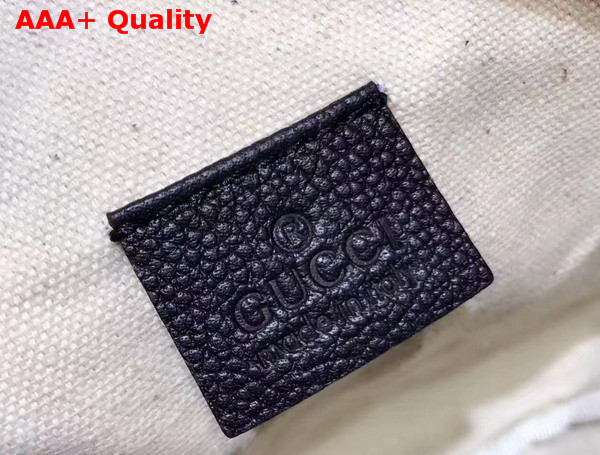 Gucci Coco Capitan Logo Belt Bag in Black Leather Replica