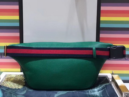 Gucci Coco Capitan Logo Belt Bag in Green Leather