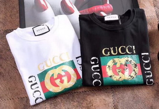 Gucci Cotton Sweatshirt with Gucci Logo White Cotton