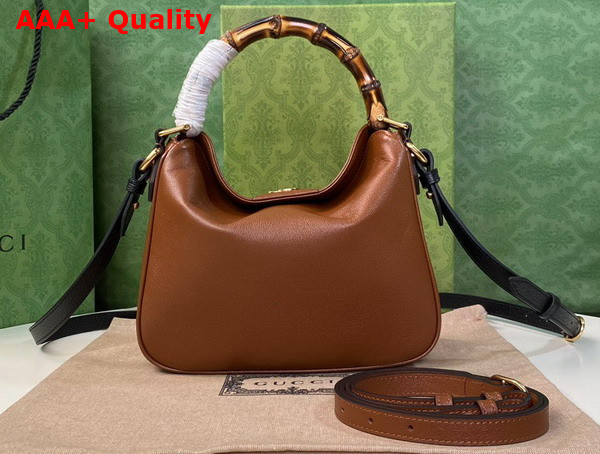 Gucci Diana Small Shoulder Bag in Cuir Leather 746251 Replica