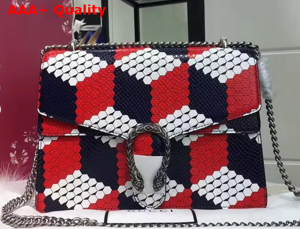 Gucci Dionysus Cubic Python Shoulder Bag Cubic Printed Python Replica