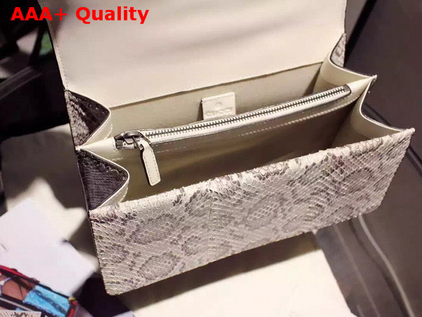 Gucci Dionysus GG Supreme Embroidered Bag with Snakeskin Replica