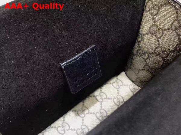 Gucci Dionysus GG Supreme Mini Bag with Black Suede Trim Replica