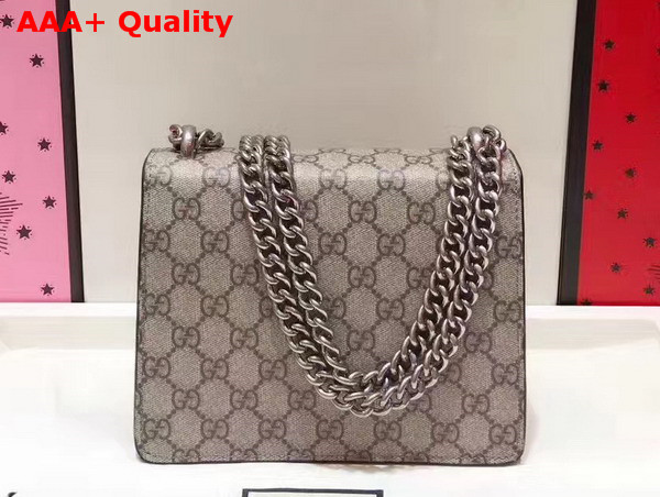 Gucci Dionysus GG Supreme Mini Bag with Pink Suede Trim Replica