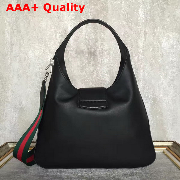 Gucci Dionysus Leather Hobo in Black Real Leather Replica