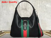 Gucci Dionysus Leather Hobo in Black Real Leather Replica