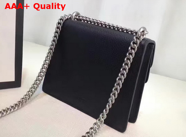 Gucci Dionysus Leather Mini Bag in Black with Crystal Dionysus Buckle Replica