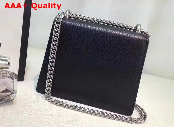 Gucci Dionysus Leather Mini Bag in Black with Crystal Dionysus Buckle Replica