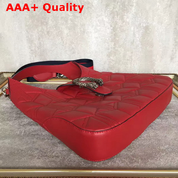 Gucci Dionysus Matelasse Hobo Red Genuine Leather 446687 Replica