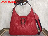 Gucci Dionysus Matelasse Hobo Red Genuine Leather 446687 Replica