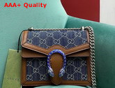 Gucci Dionysus Mini Bag Blue and Ivory GG Denim 421970 Replica