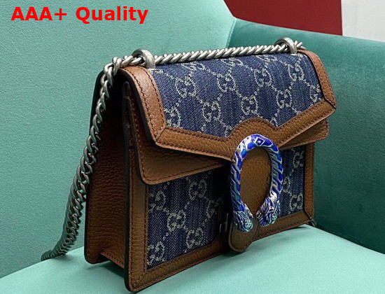 Gucci Dionysus Mini Bag Blue and Ivory GG Denim 421970 Replica