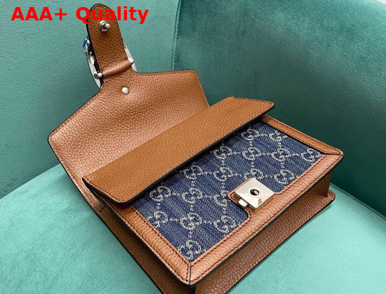 Gucci Dionysus Mini Bag Blue and Ivory GG Denim 421970 Replica