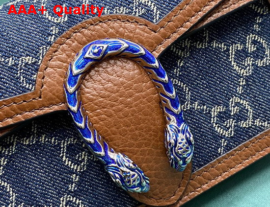 Gucci Dionysus Mini Bag in Blue GG Denim 476432 Replica