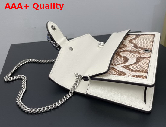 Gucci Dionysus Python Super Mini Bag Natural Color 476432 Replica