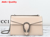 Gucci Dionysus Small Shoulder Bag in Light Grey Patent Leather 795005 Replica