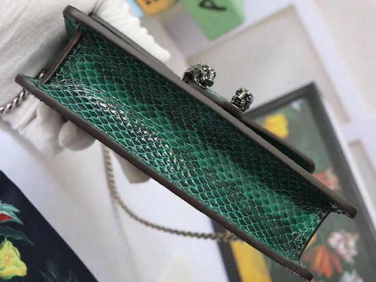 Gucci Dionysus Super Mini Snakeskin Bag Green Snakeskin 476432