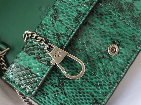 Gucci Dionysus Super Mini Snakeskin Bag Green Snakeskin 476432