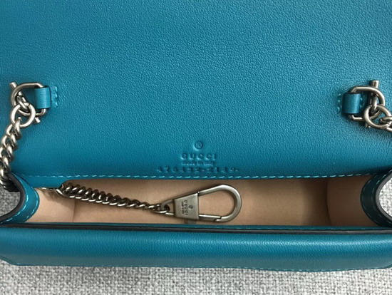 Gucci Dionysus Velvet Super Mini Bag Peacock Blue Velvet