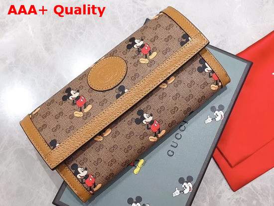 Gucci Disney X Gucci Continental Wallet 602530 Replica