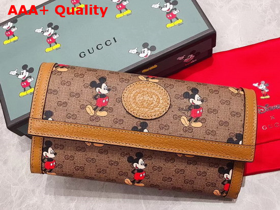 Gucci Disney X Gucci Continental Wallet 602530 Replica