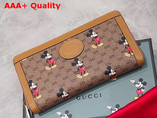 Gucci Disney X Gucci Zip Around Wallet 602532 Replica