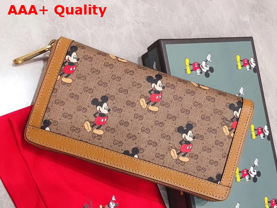 Gucci Disney X Gucci Zip Around Wallet 602532 Replica