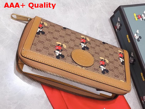 Gucci Disney X Gucci Zip Around Wallet 602532 Replica