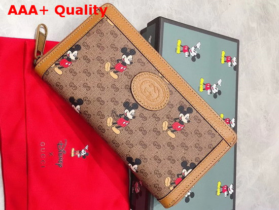 Gucci Disney X Gucci Zip Around Wallet 602532 Replica