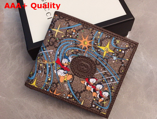 Gucci Disney x Gucci Donald Duck Billfold Wallet 647937 Replica