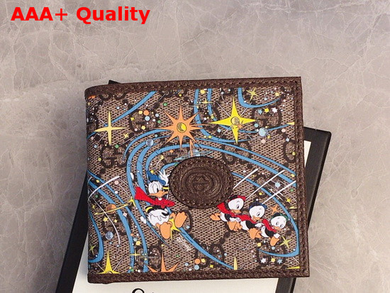 Gucci Disney x Gucci Donald Duck Billfold Wallet 647937 Replica