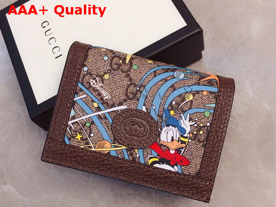 Gucci Disney x Gucci Donald Duck Card Case Wallet 648121 Replica