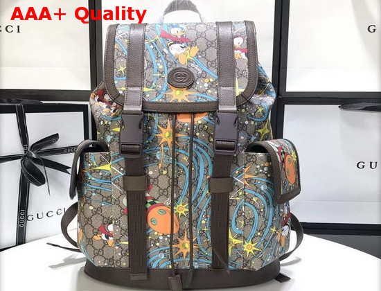 Gucci Disney x Gucci Donald Duck Medium Backpack 645051 Replica