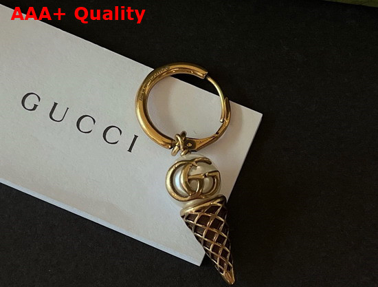 Gucci Double G Ice Cream Drop Hoop Earring 661957 Replica