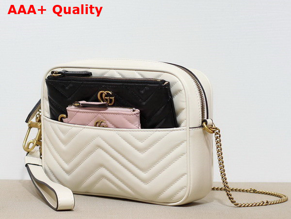 Gucci Double G Multi Use Mini Bag in White 699758 Replica