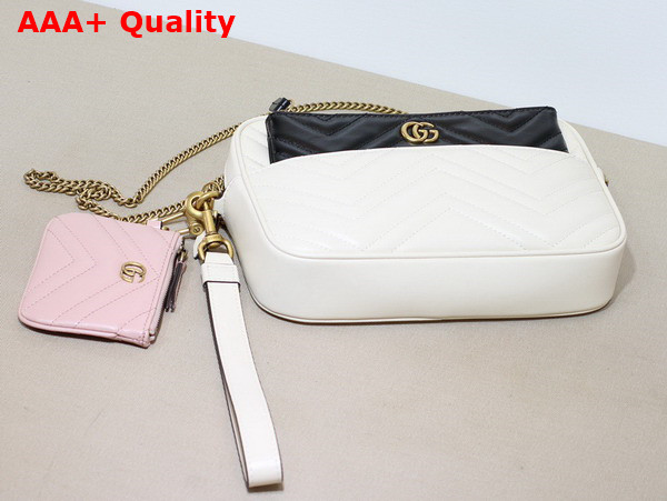 Gucci Double G Multi Use Mini Bag in White 699758 Replica